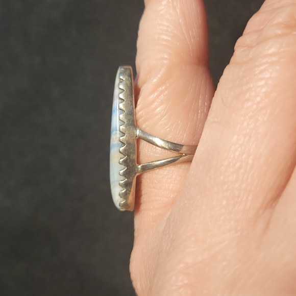 NEW Genuine Sterling Silver & Scheelite Ring - Picture 4 of 7
